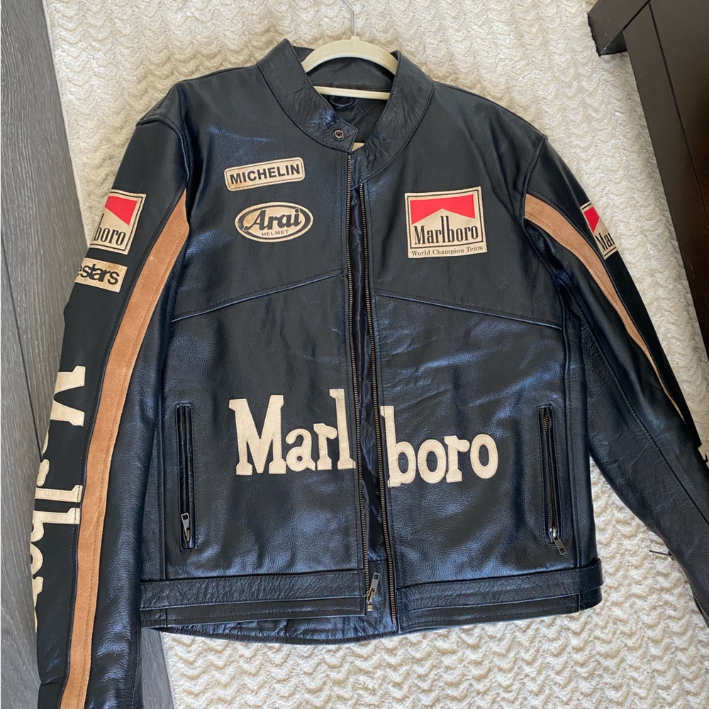 Vintage leather jacket bought off of ebay